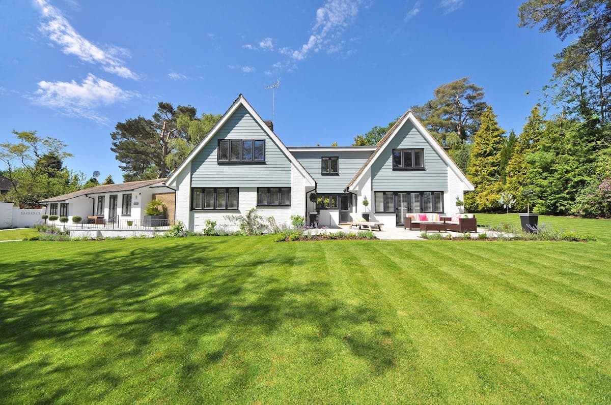 Residential property exterior for real estate listings