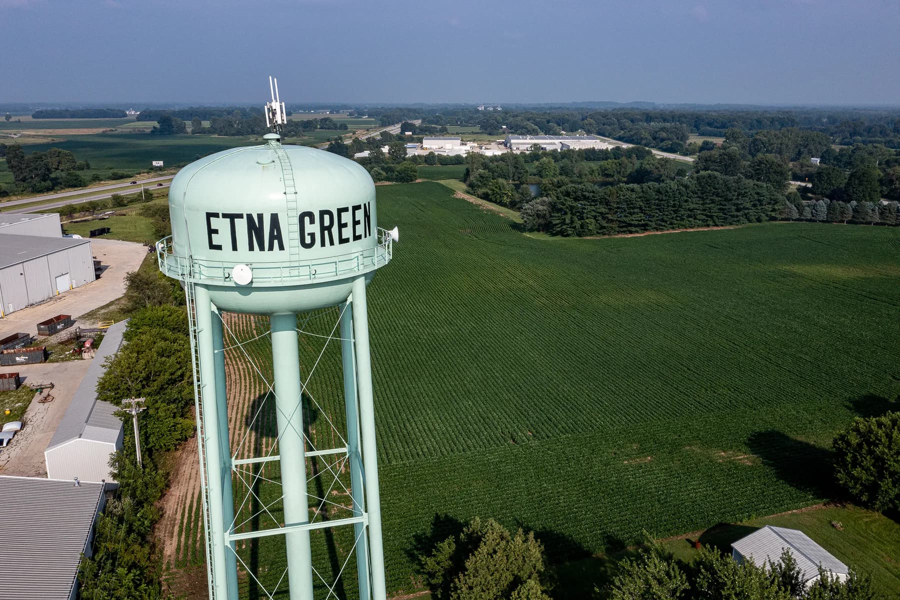 Etna Green, Indiana service area for Theseus Creative