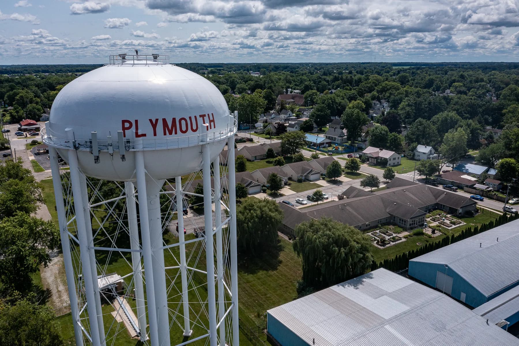 Plymouth, Indiana service area for Theseus Creative